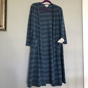 NWT LuLaRoe Sarah Duster Sweater Cardigan XS